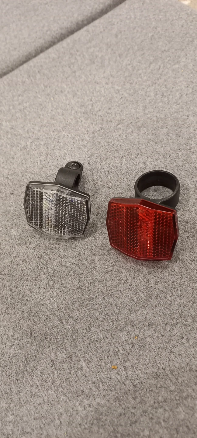 Bicycle Reflectors - Front, Rear, and Side