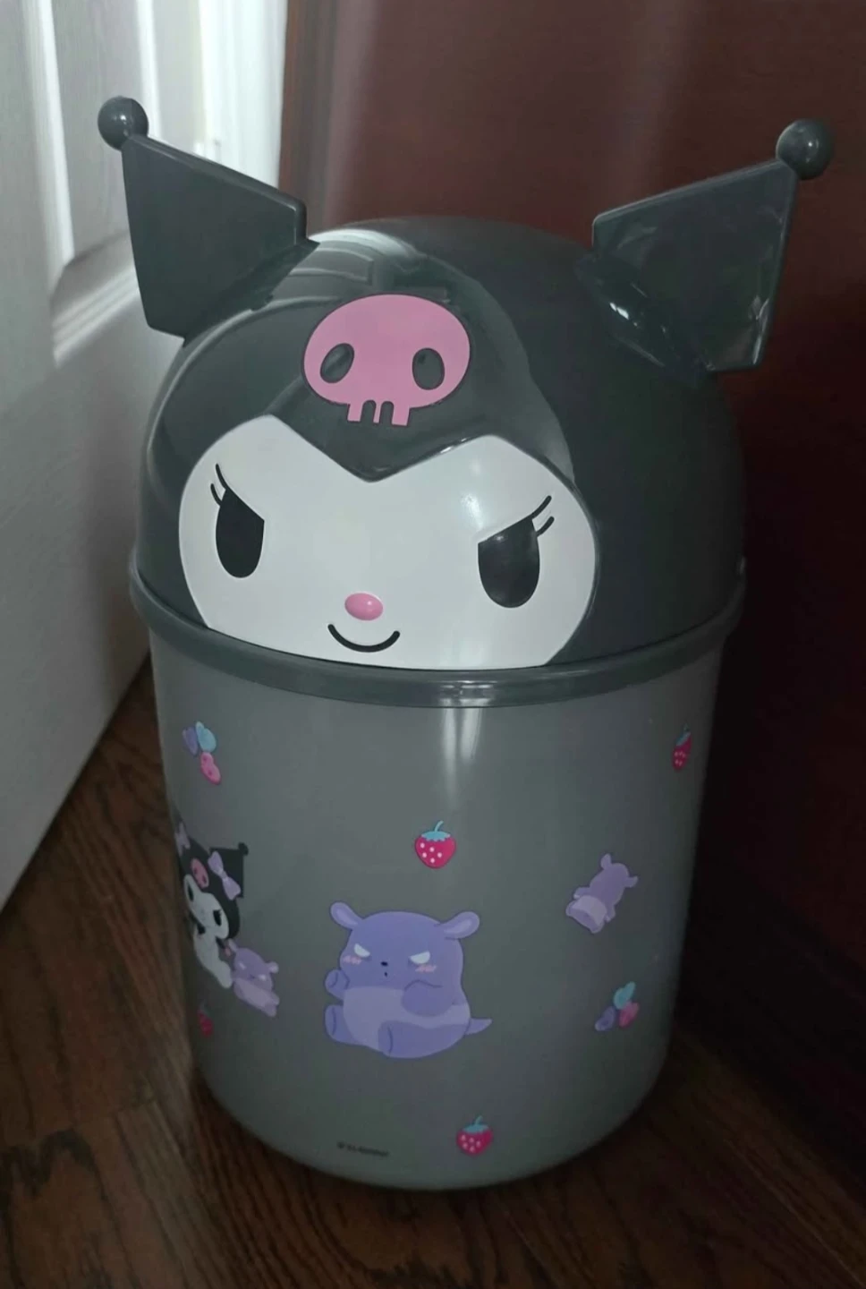 Sanrio Kuromi Trash Can