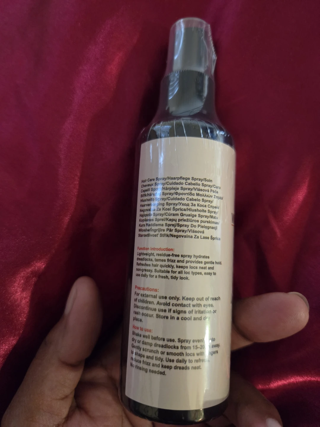 ZZXXC Rose Water Spray for Locs✨️💈 100ml - photo 3