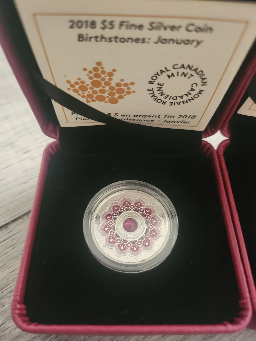 RCM 2018 birthday series $5 Fine Silver Coin