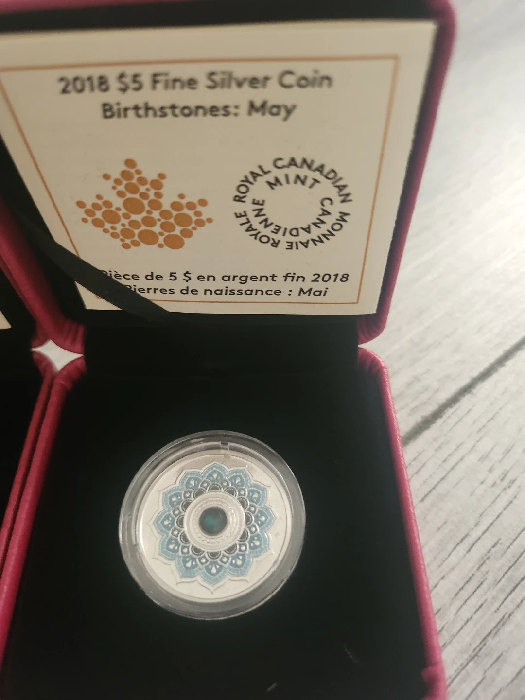 RCM 2018 birthday series $5 Fine Silver Coin - photo 5