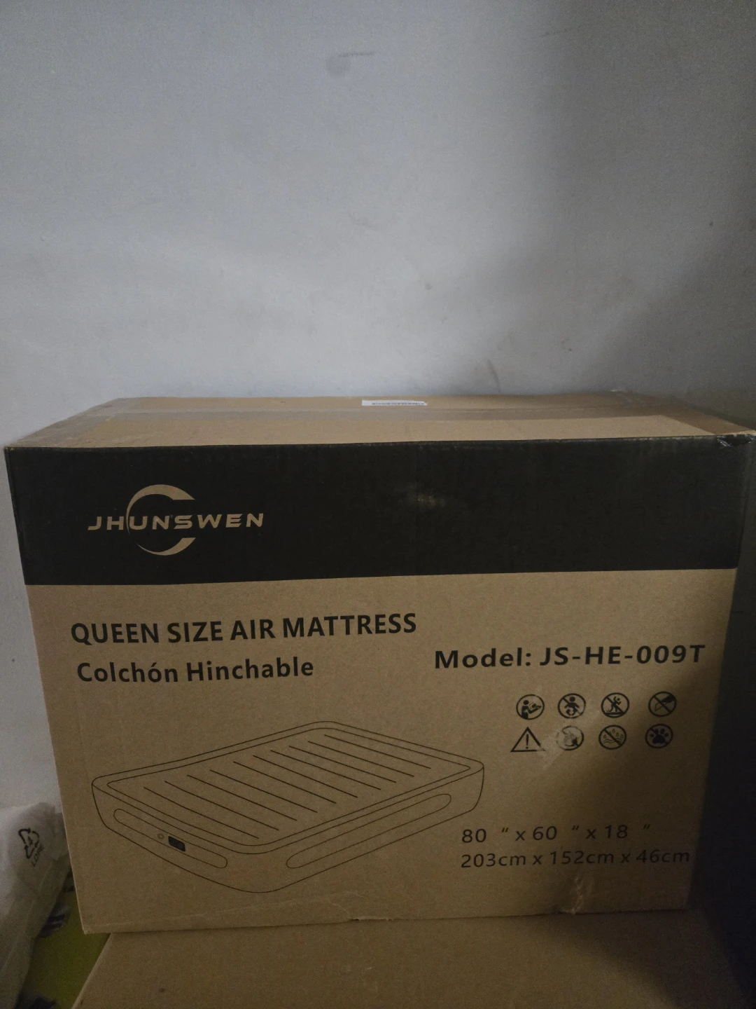 JHUNSWEN Queen Size Air Mattress