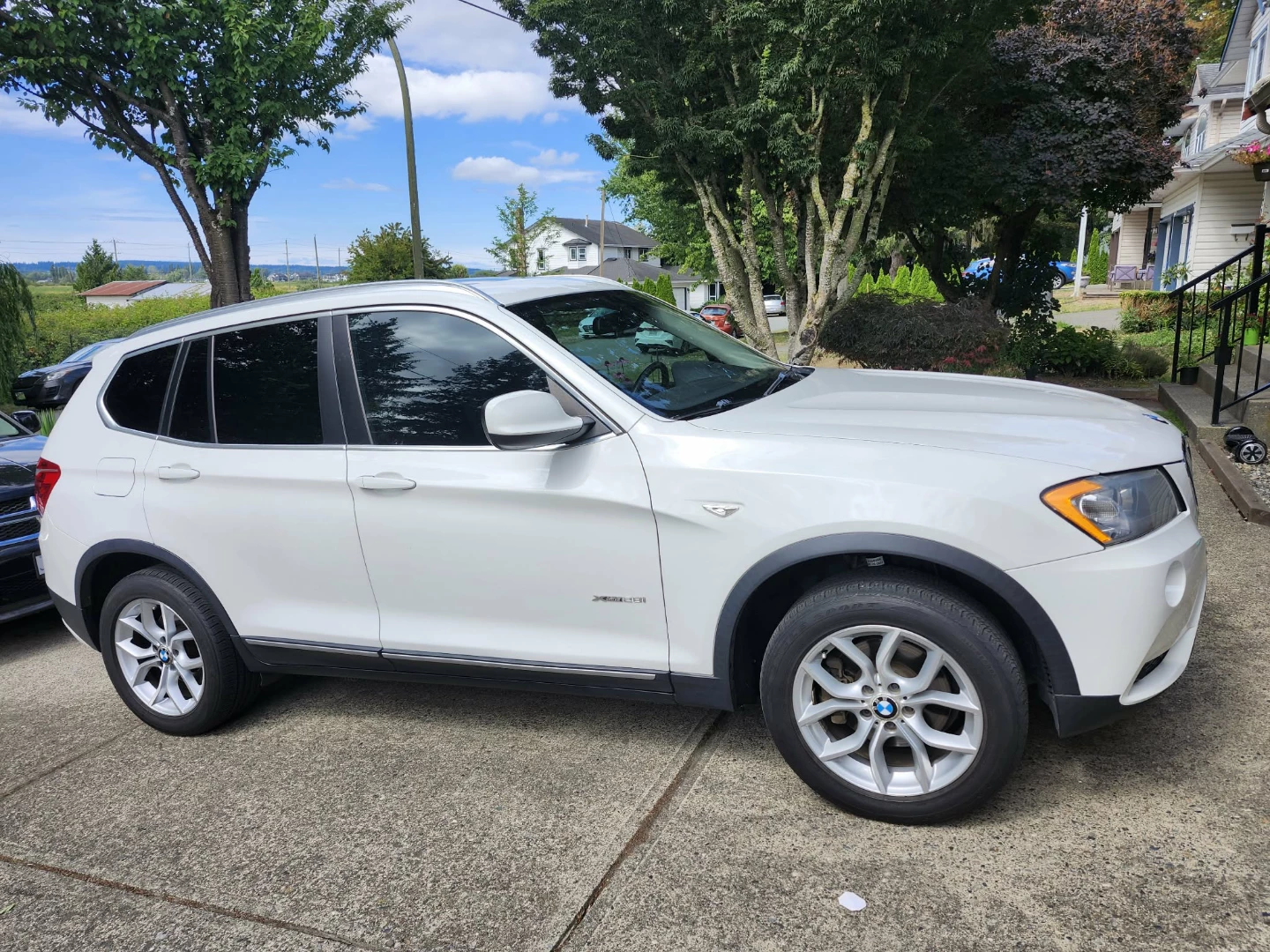 BMW X3 xDrive28i White SUV - photo 2