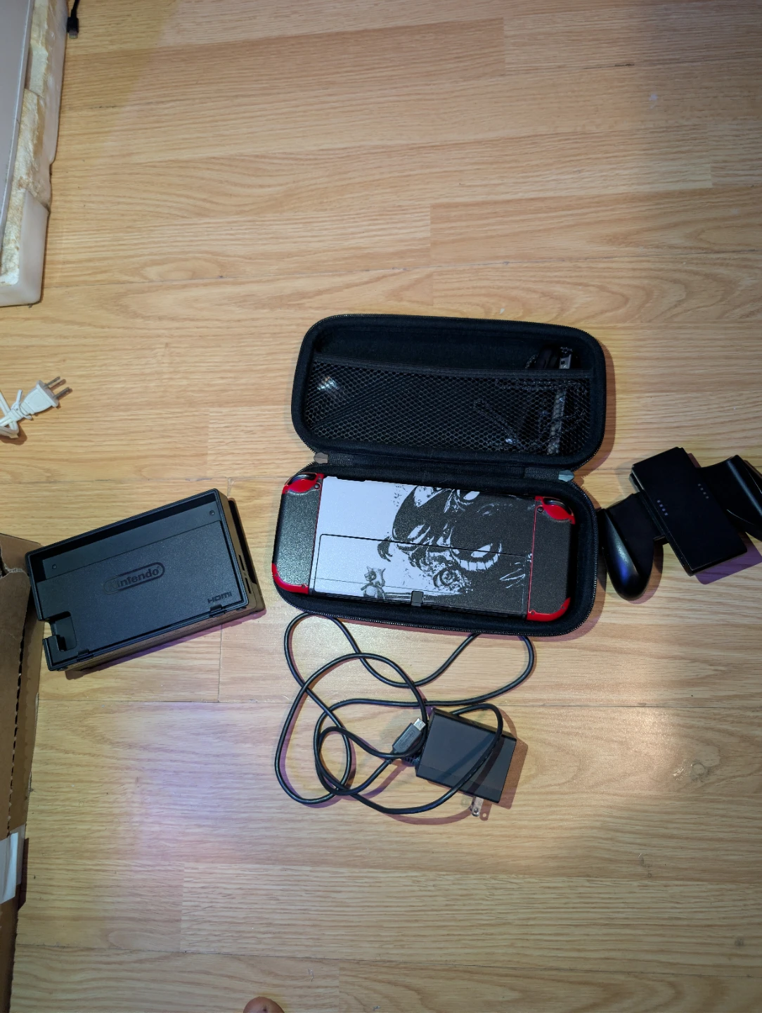 Nintendo Switch  OLED Console with Case and Accessories