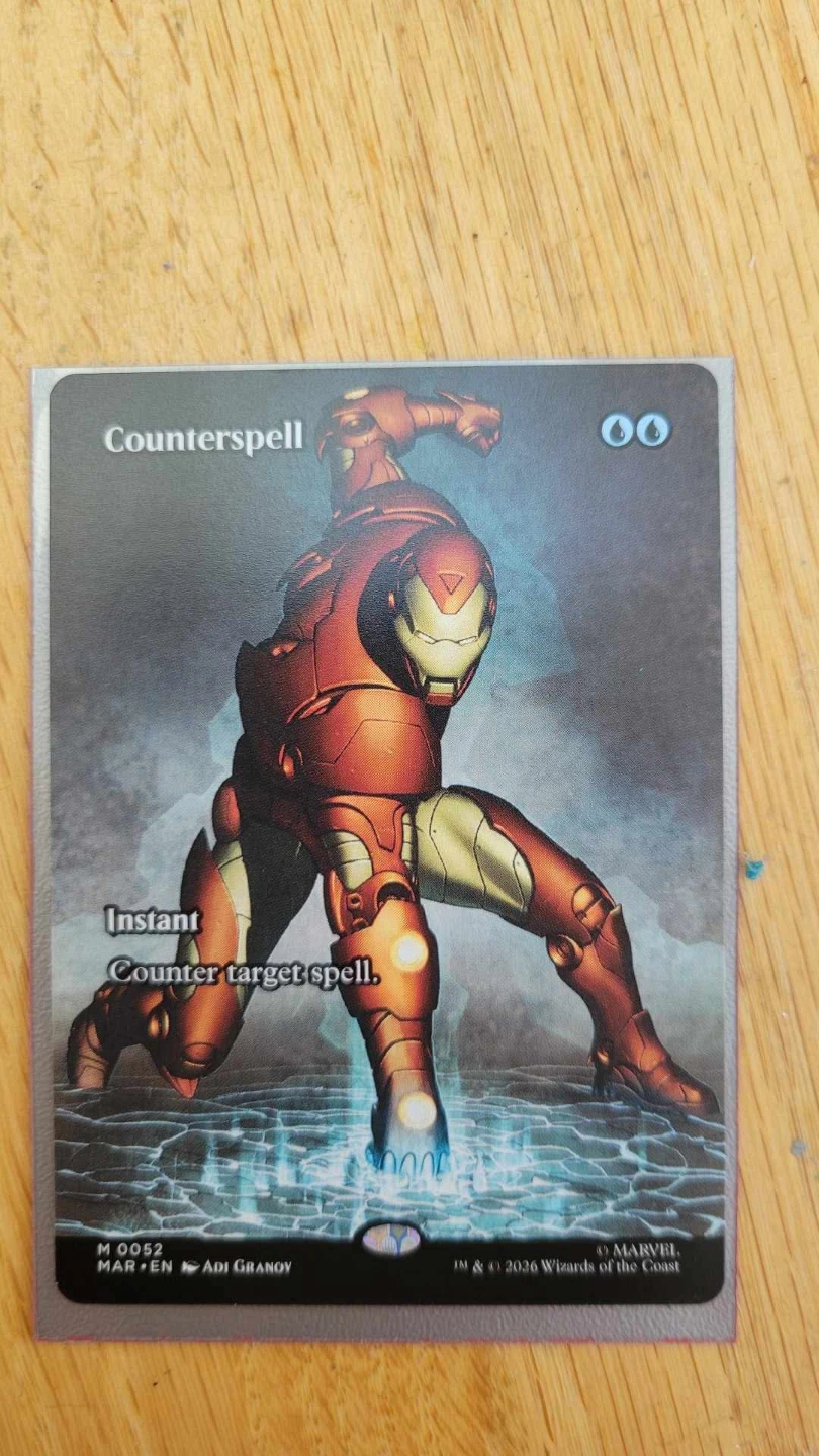 Counterspell Marvel Iron Man Card