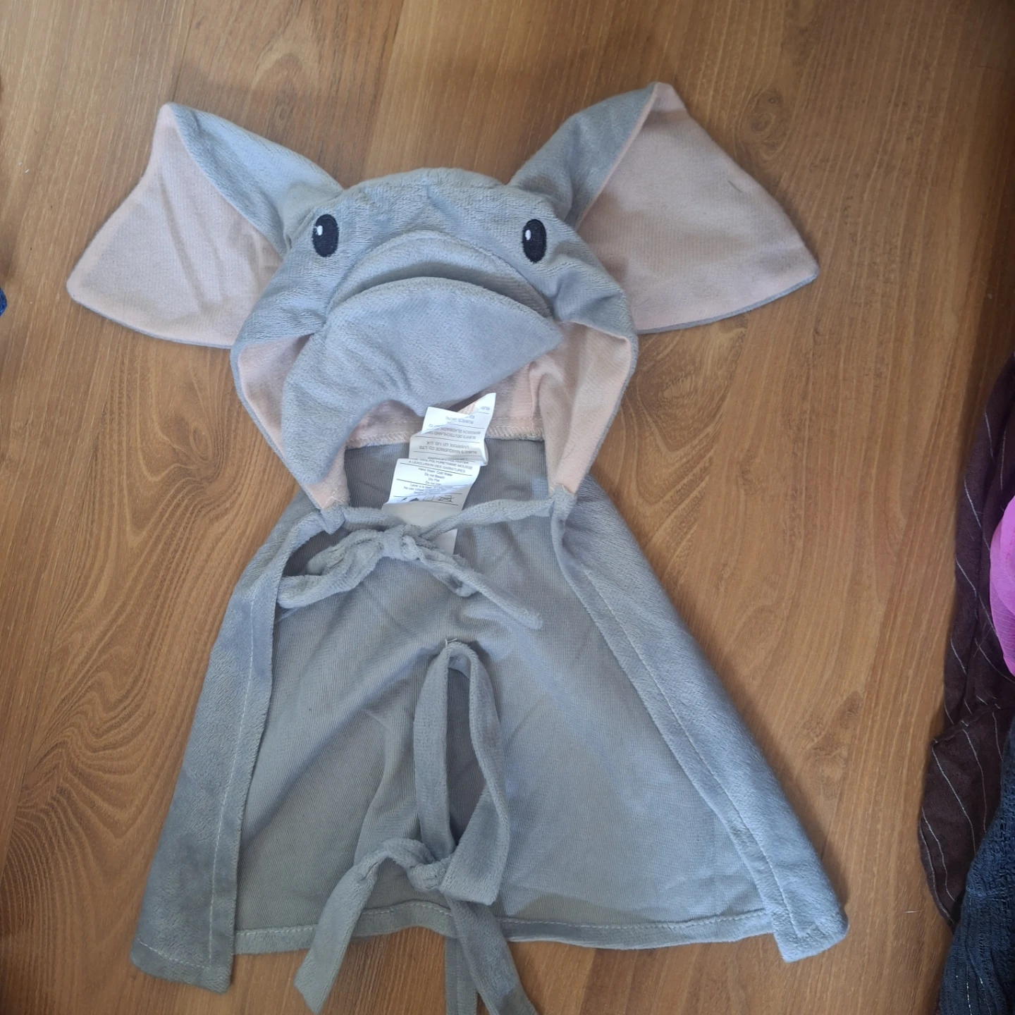 Pet Elephant costume cape
