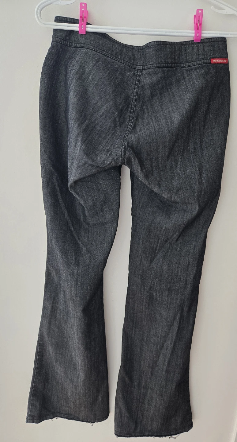 Guess Jeans - Grey Pants - Boot Cut with Flare - Size 28 - photo 2