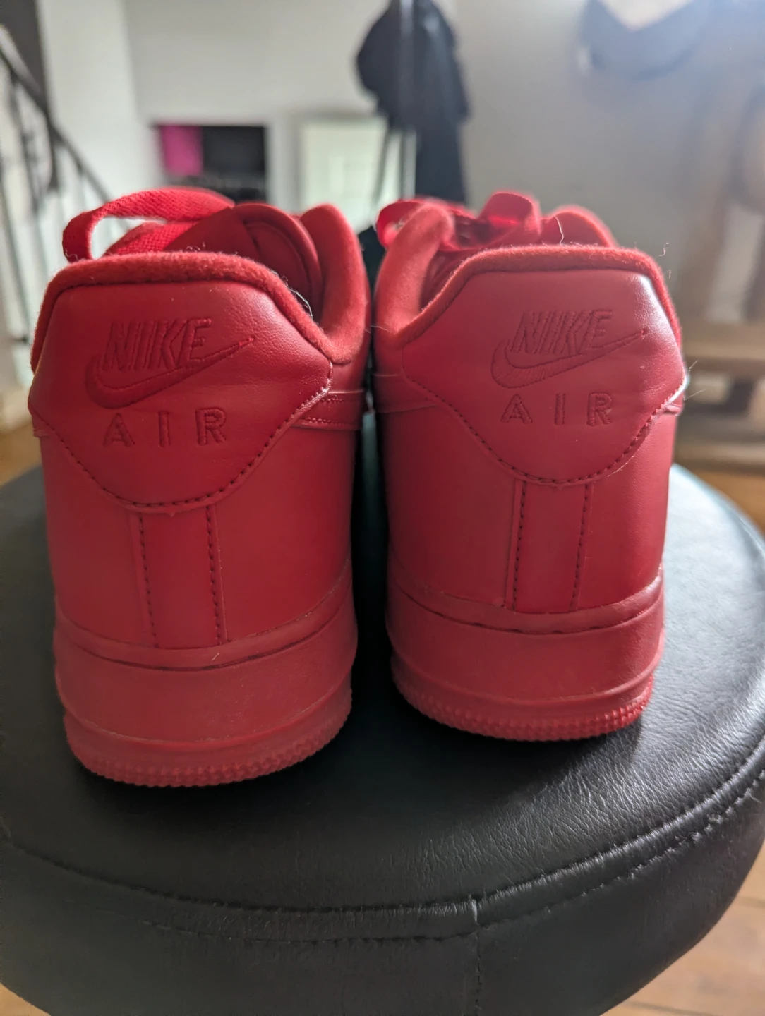 Nike Air Force 1 Red Sneakers - photo 3