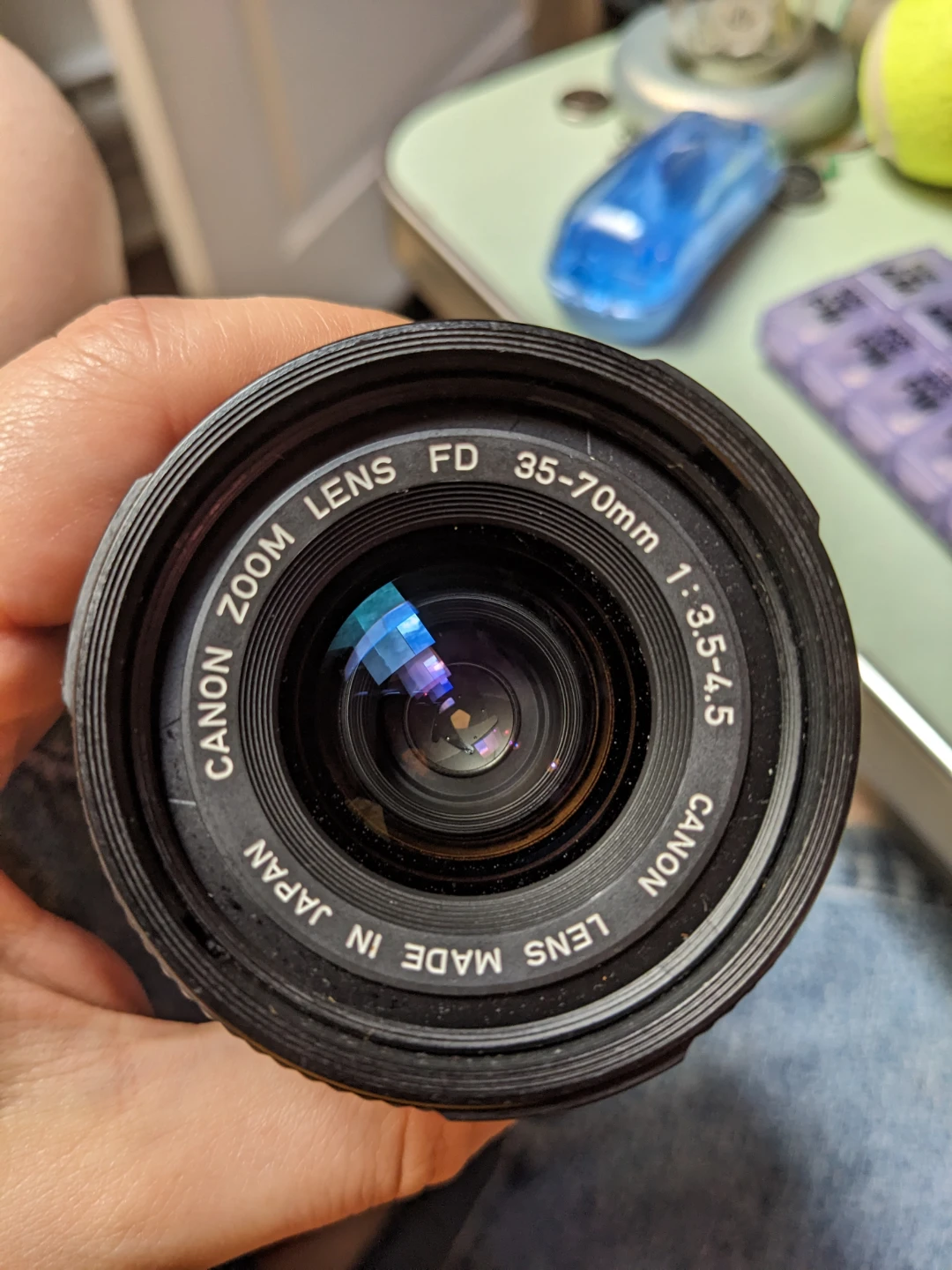 Canon FD Mount 35-70mm f3.5-4.5 Macro Zoom Lens