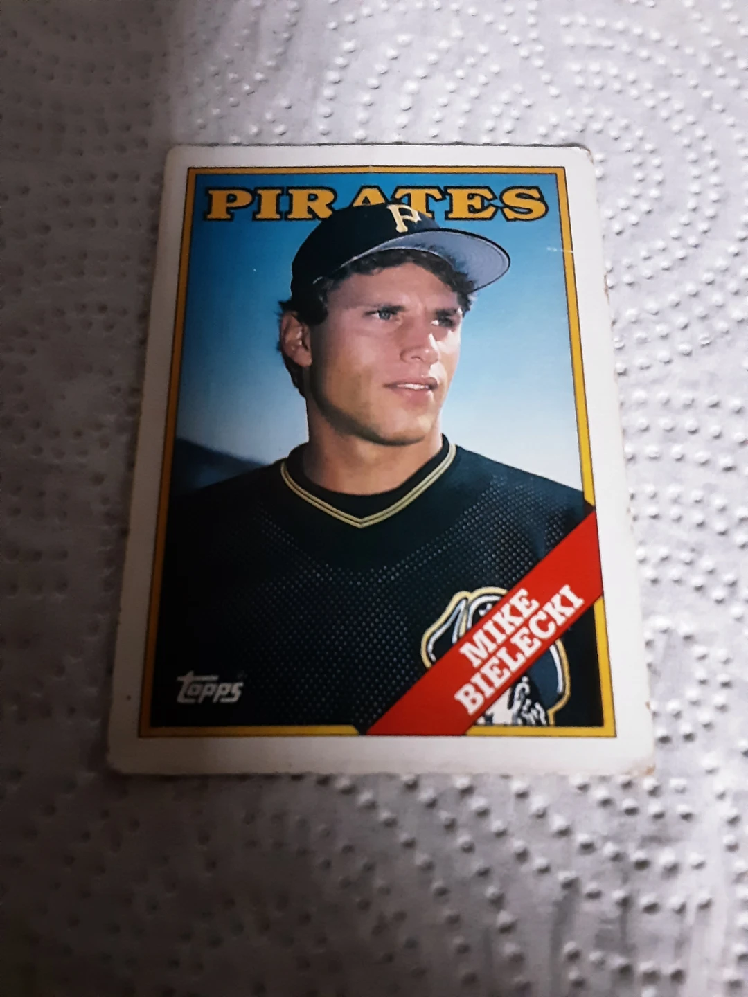 1988 Topps Mike Bielecki Baseball Card