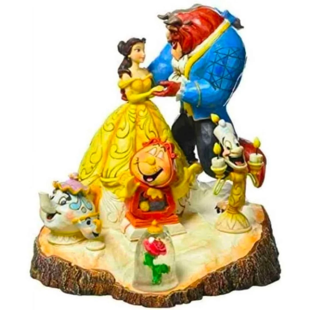 Disney Traditions  Beauty and the Beast Figurine