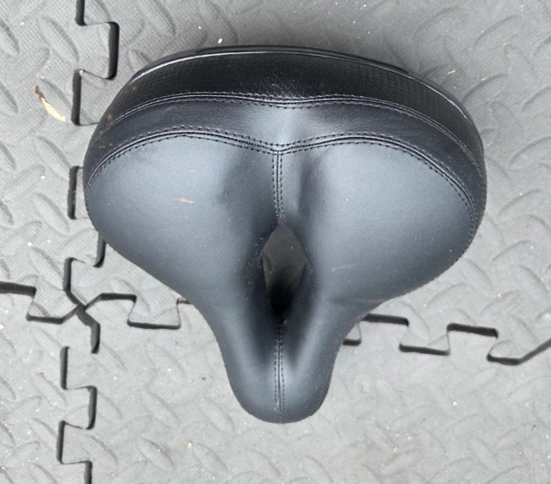 Black Comfort Bicycle Saddle - photo 5