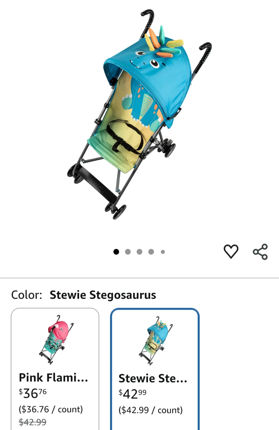 Cosco Character Umbrella Stroller - photo 4