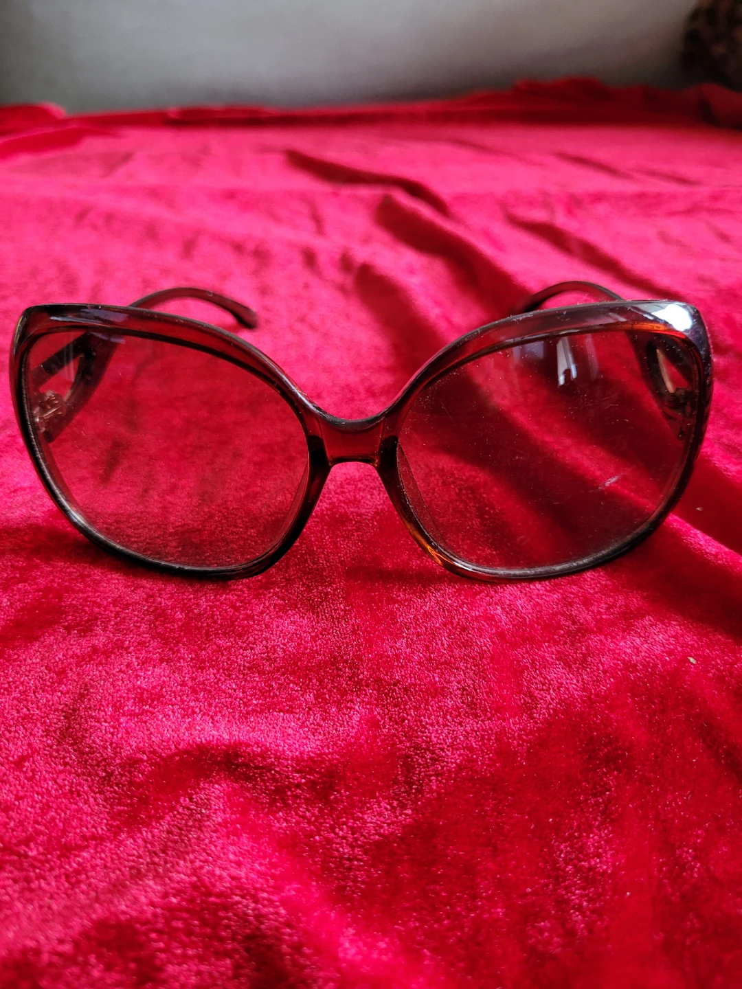Brown Oversized Sunglasses