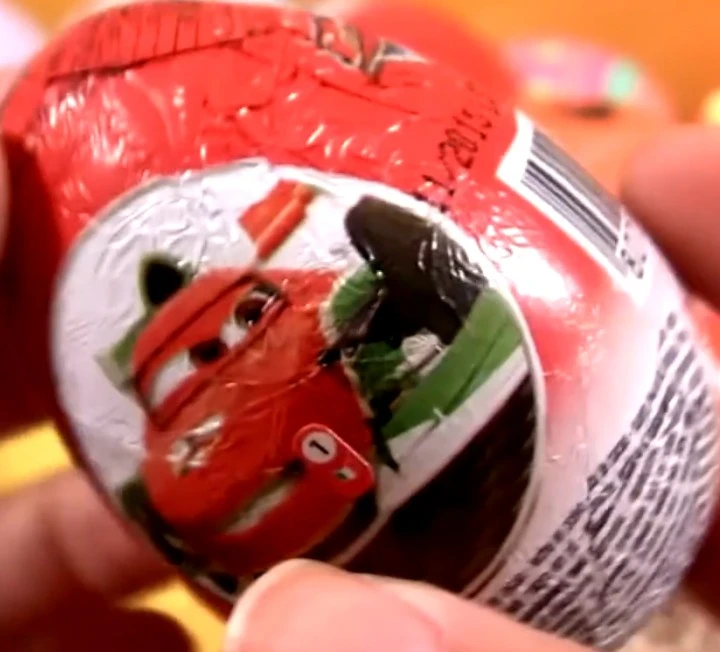 Cars Egg Chocolate