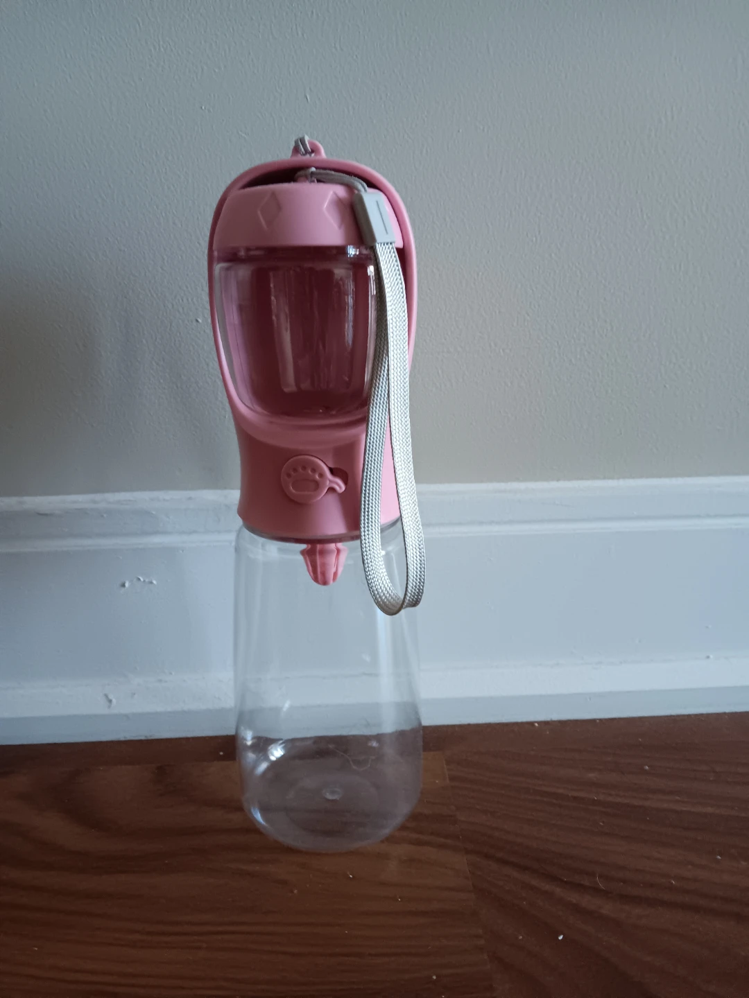 Pink Portable Dog Water Bottle