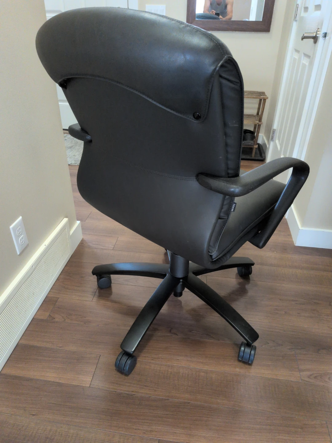 Teknion Black Office Chair for $30 - photo 2