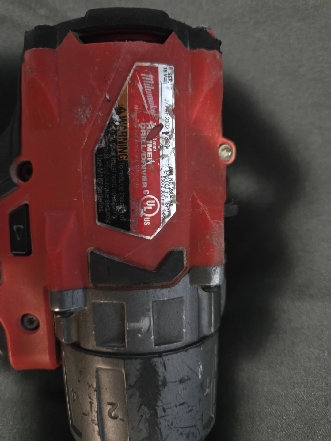 Milwaukee m18 fuel hammer drill (2804-20) - photo 3