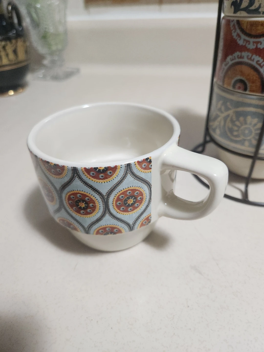 Pier 1 Stoneware Stackable Mugs Set - photo 3