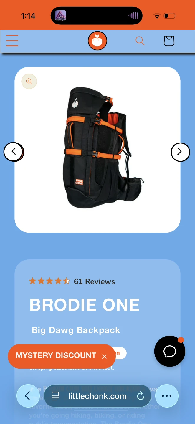 Large dog backpack - photo 2