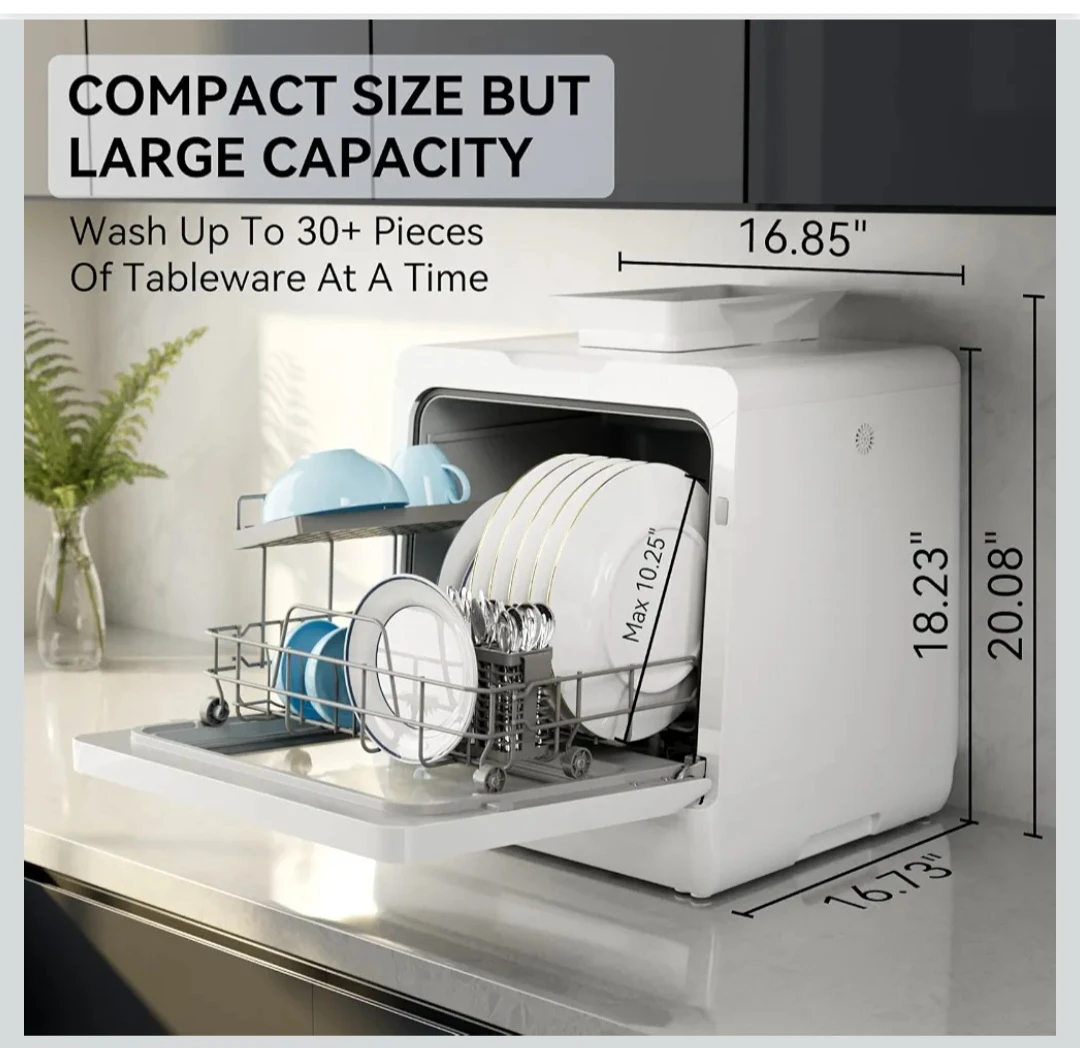 Hermitlux HDW5CW01 Countertop Dishwasher - photo 4