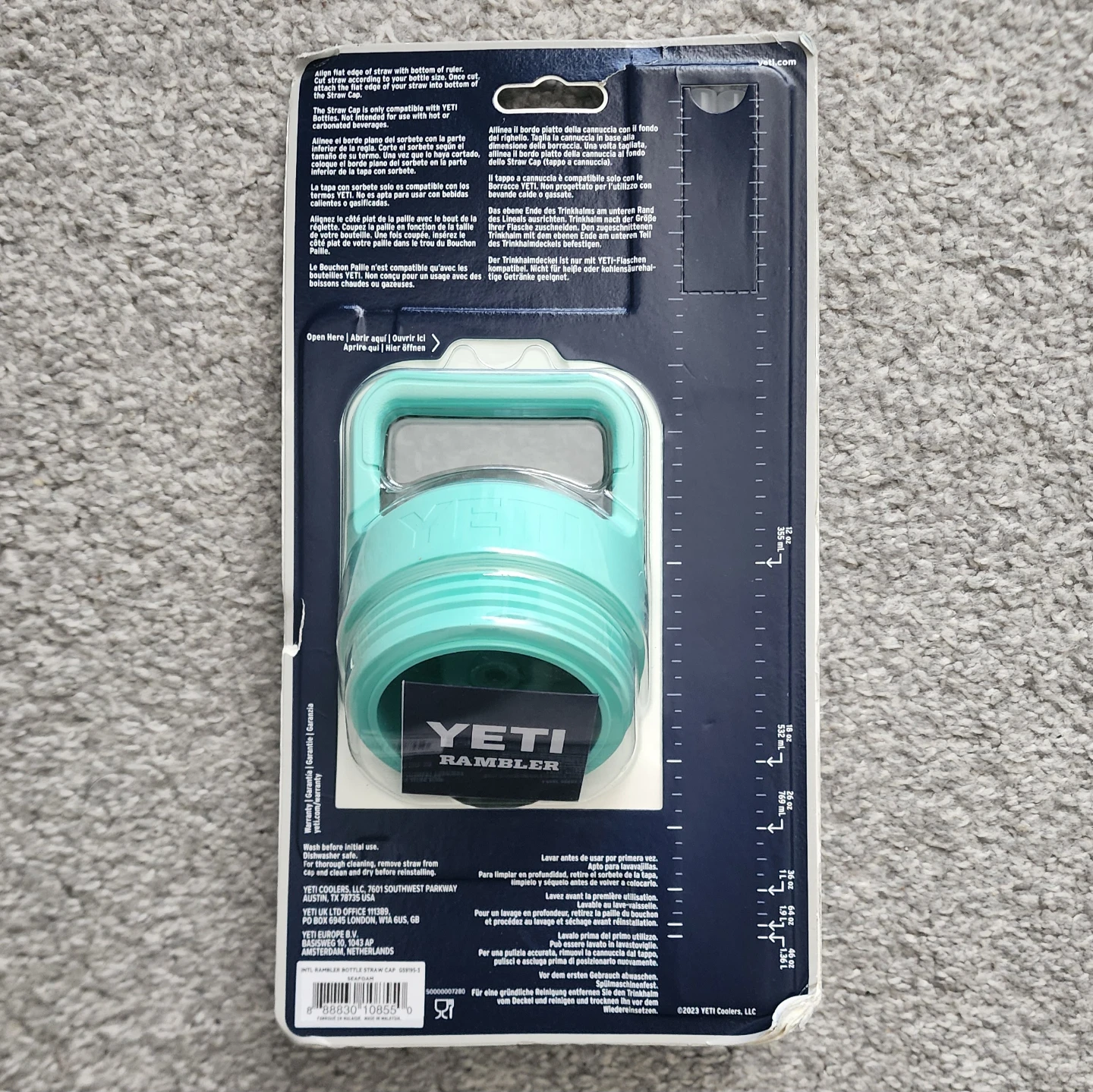 YETI Rambler Straw Lid and Straw Accessory - BRAND NEW SEALED - photo 2