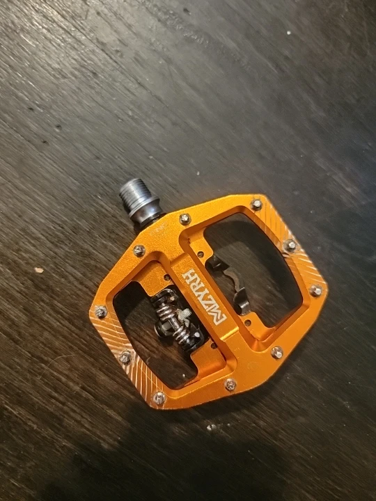 Orange MZYRH CNC Aluminum Bike Pedals - photo 5