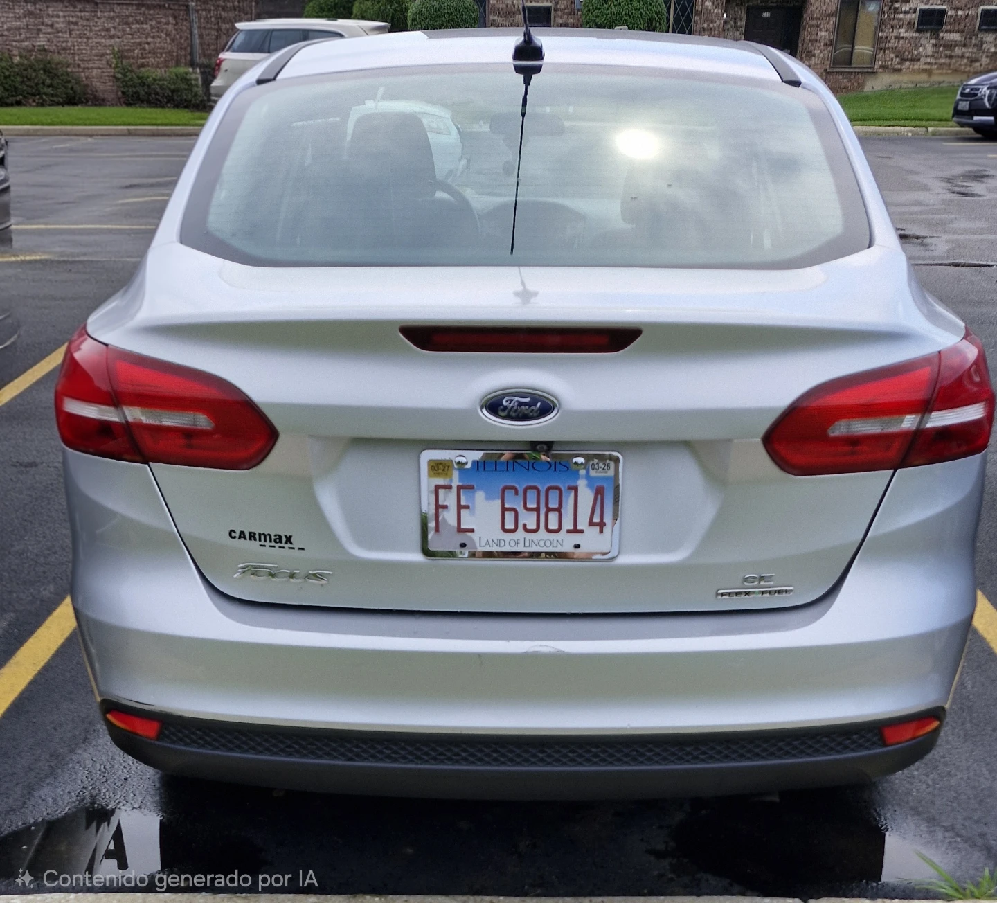 Silver Ford Focus Sedán 2015 - photo 3