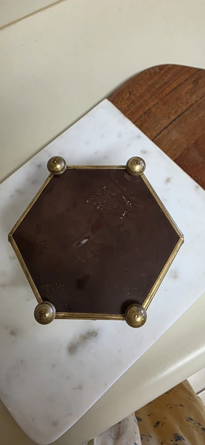 Stained Glass Hinged Trinket Box - photo 5