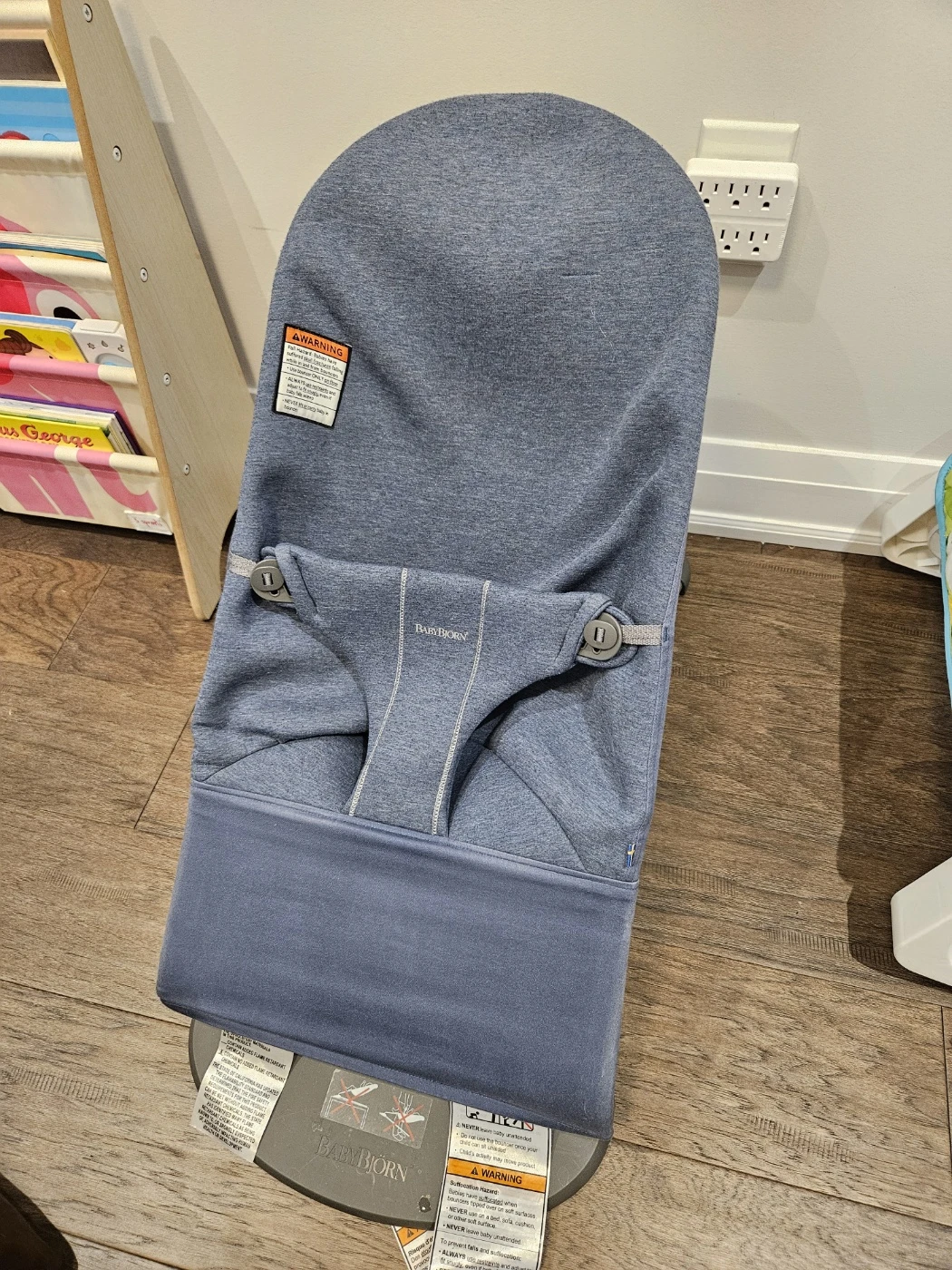 BabyBjörn Bouncer Chair - Blue - photo 2