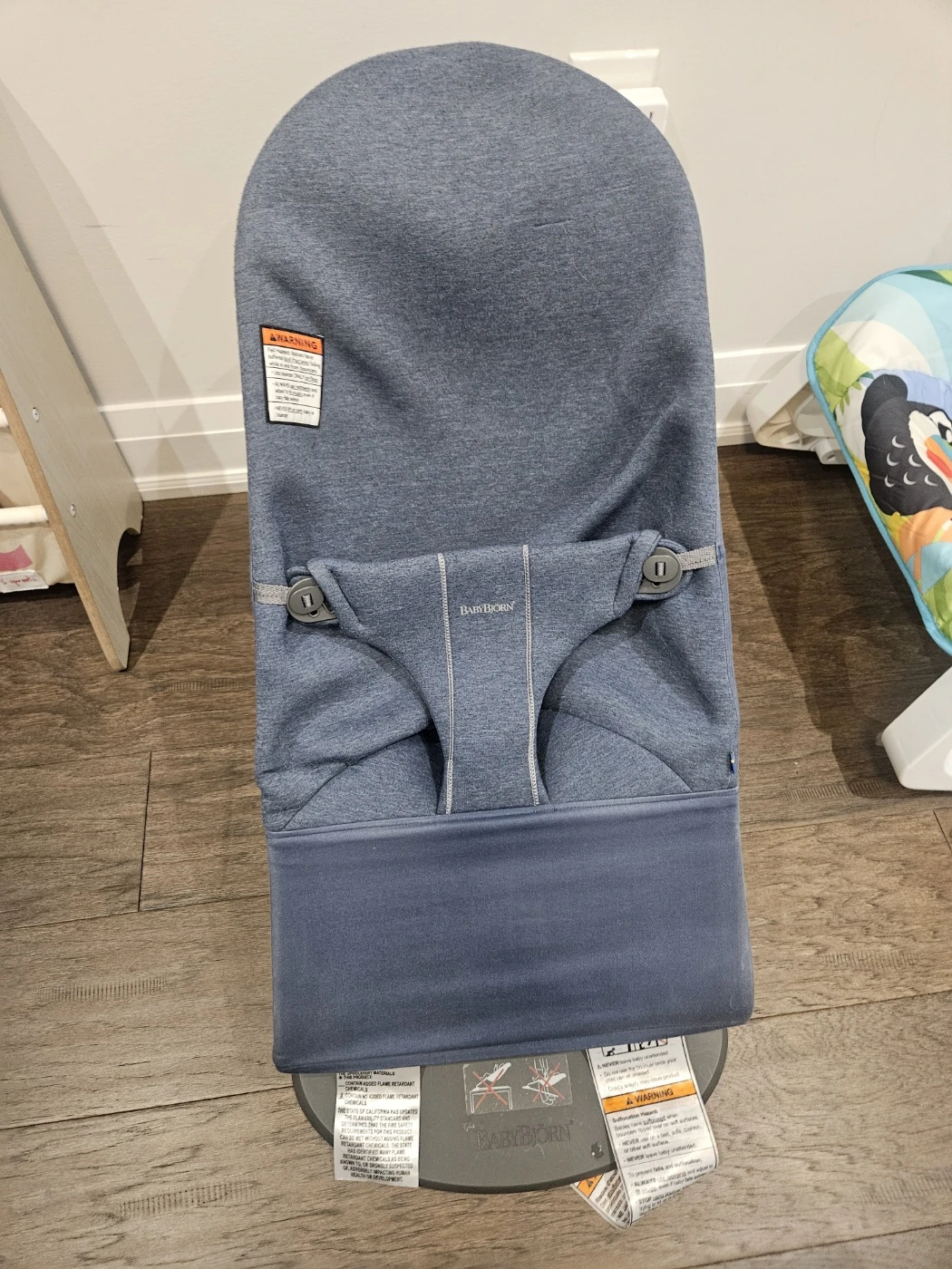 BabyBjörn Bouncer Chair - Blue - photo 3