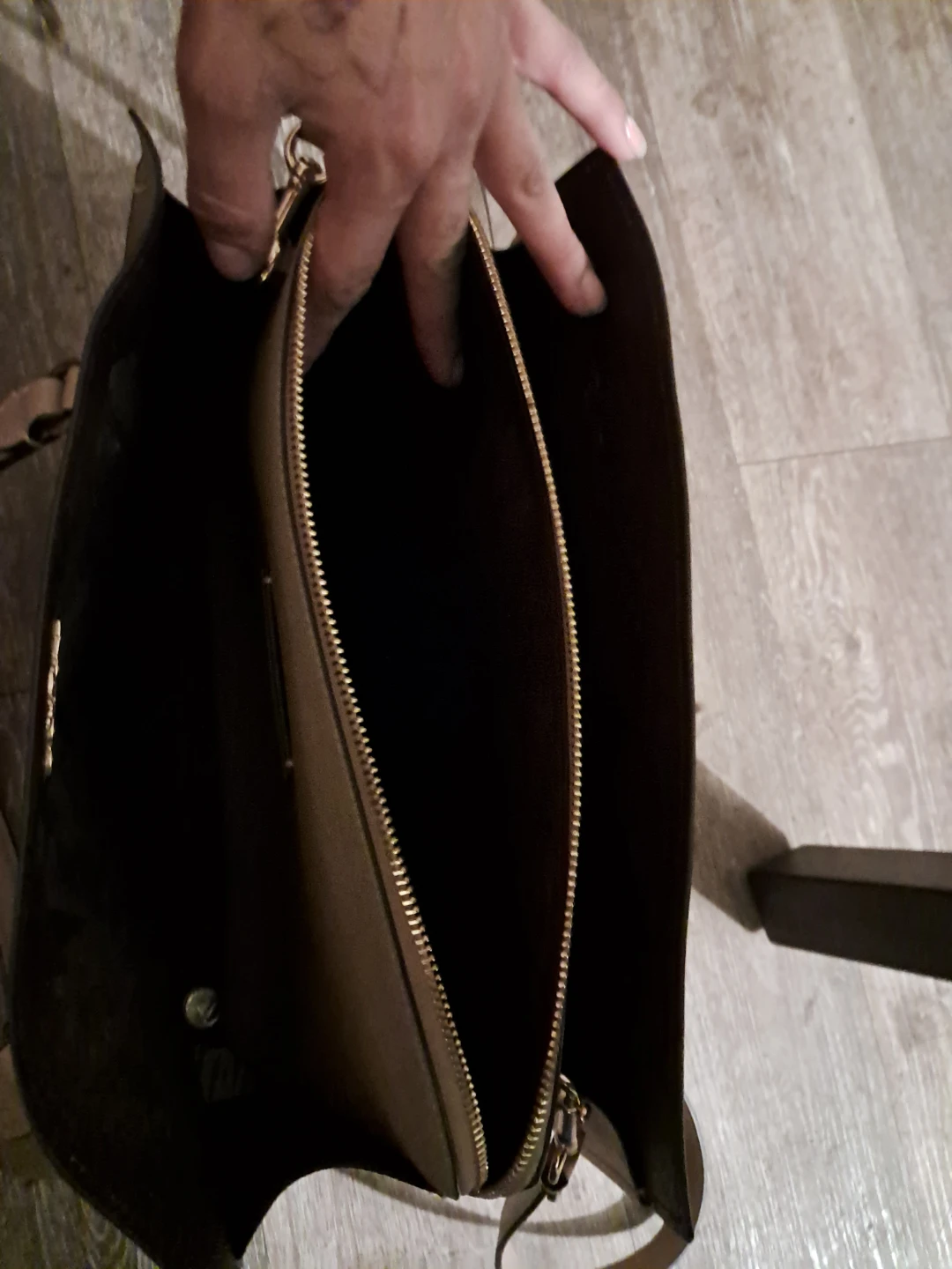 Coach Tan Leather Satchel Handbag - photo 2