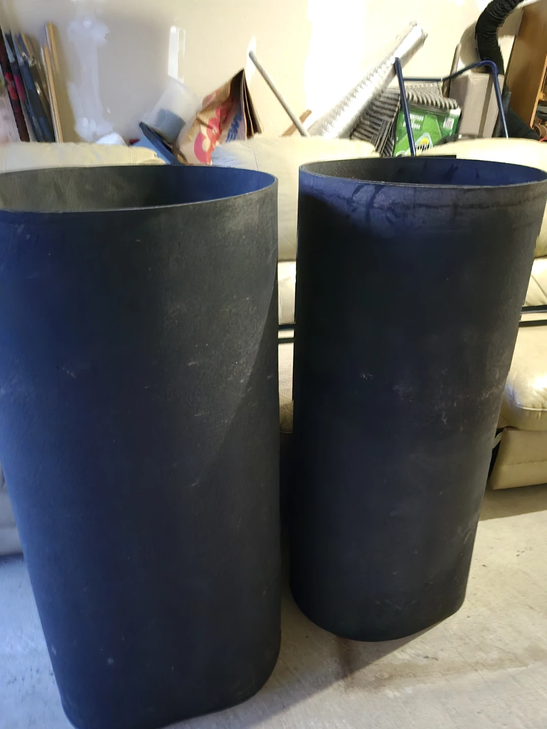 Black Rubber Mat Rolls under treadmill or exercise bike etc - photo 3