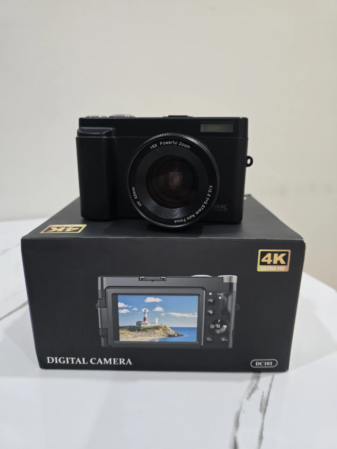 Digital Camera DC101 4K Ultra HD 16x Zoom