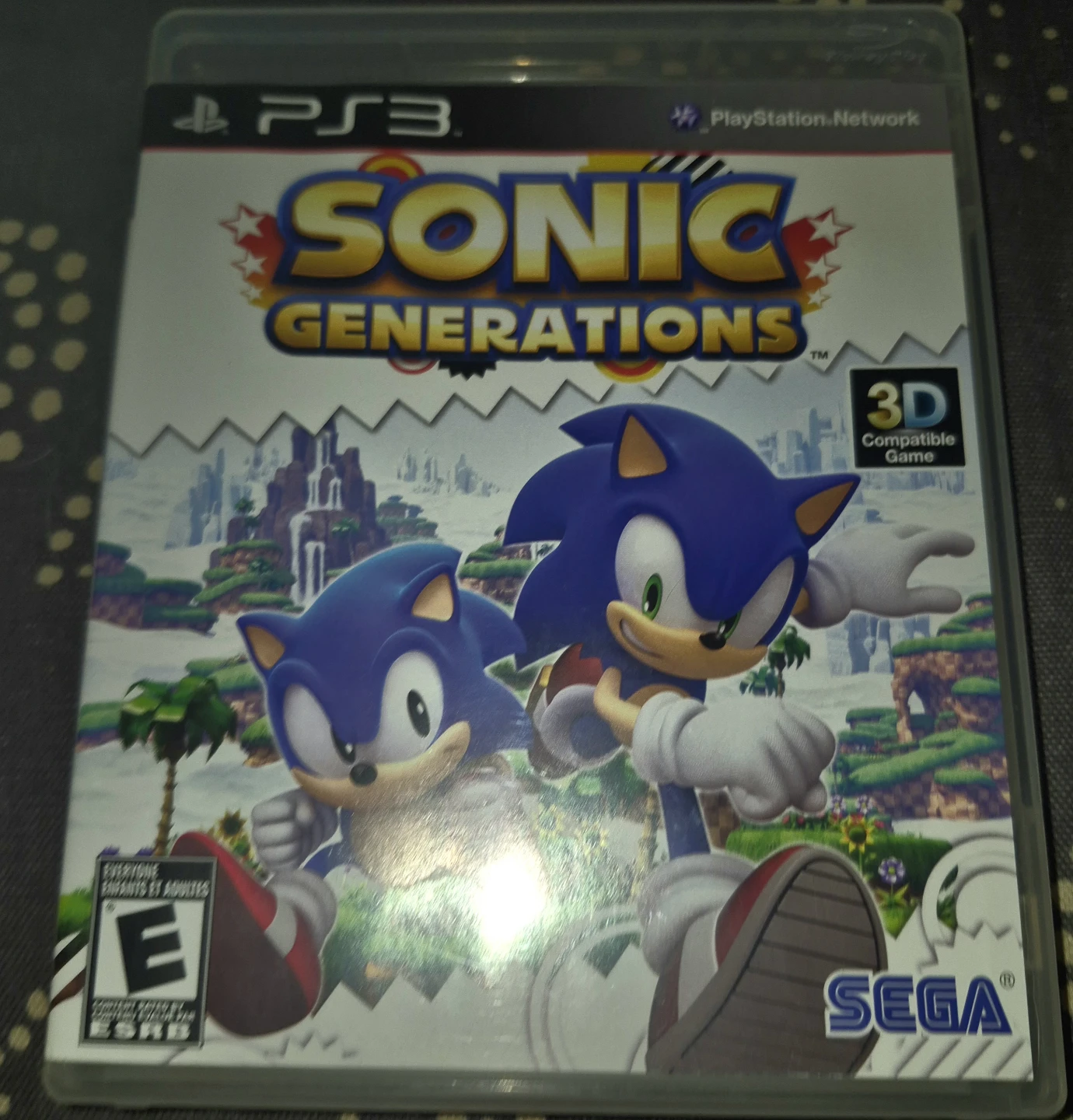 Sonic Generations PS3 Video Game