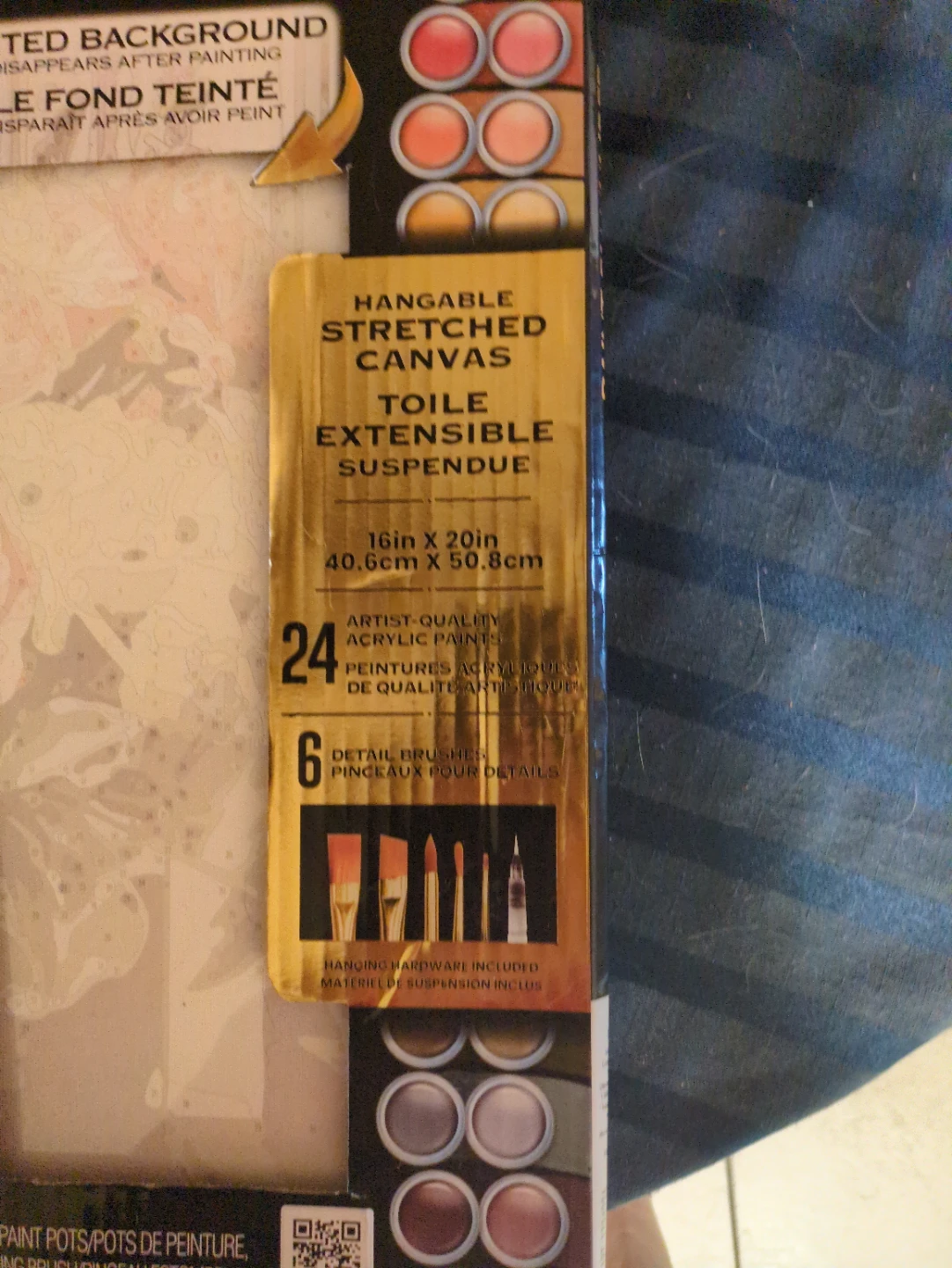 ArtSkills Paint By Number Stretched Canvas 16in X 20in - photo 2