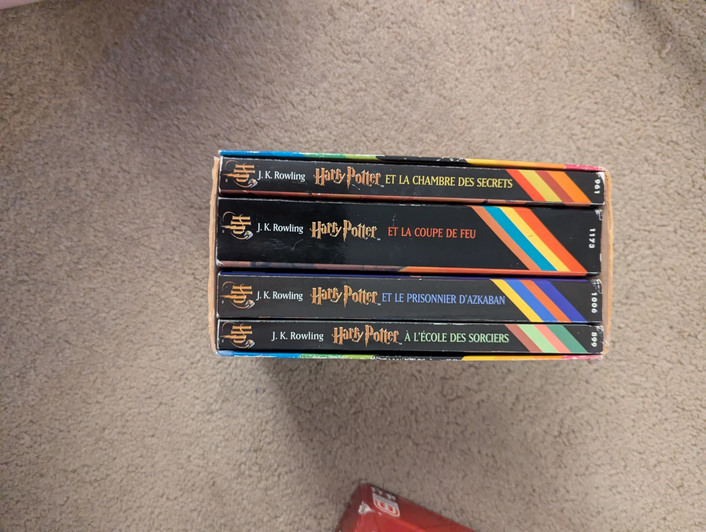 J.K. Rowling Harry Potter Folio Junior Box Set (French)