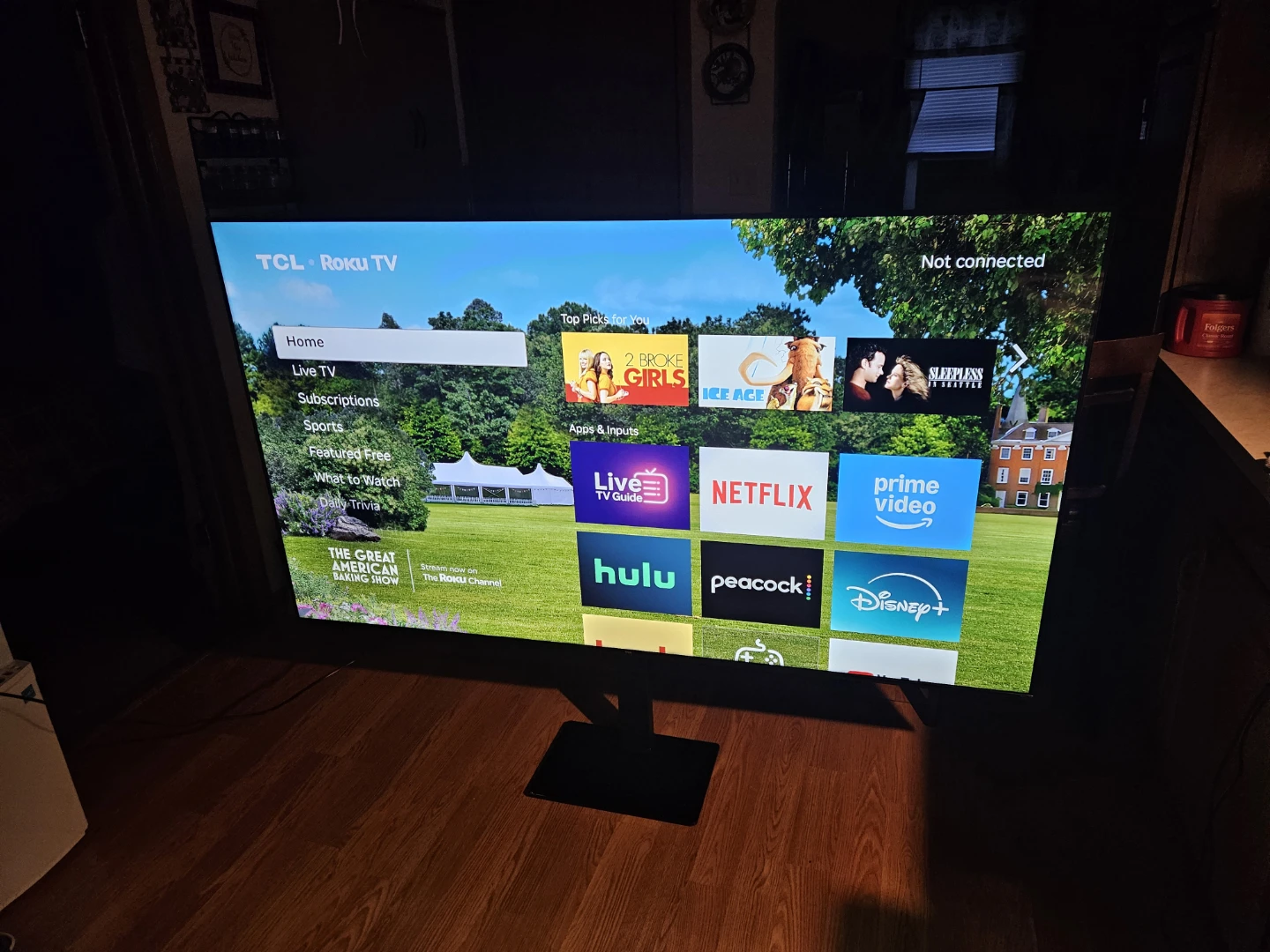 TCL Roku TV 75" model # 75s 455 - photo 5