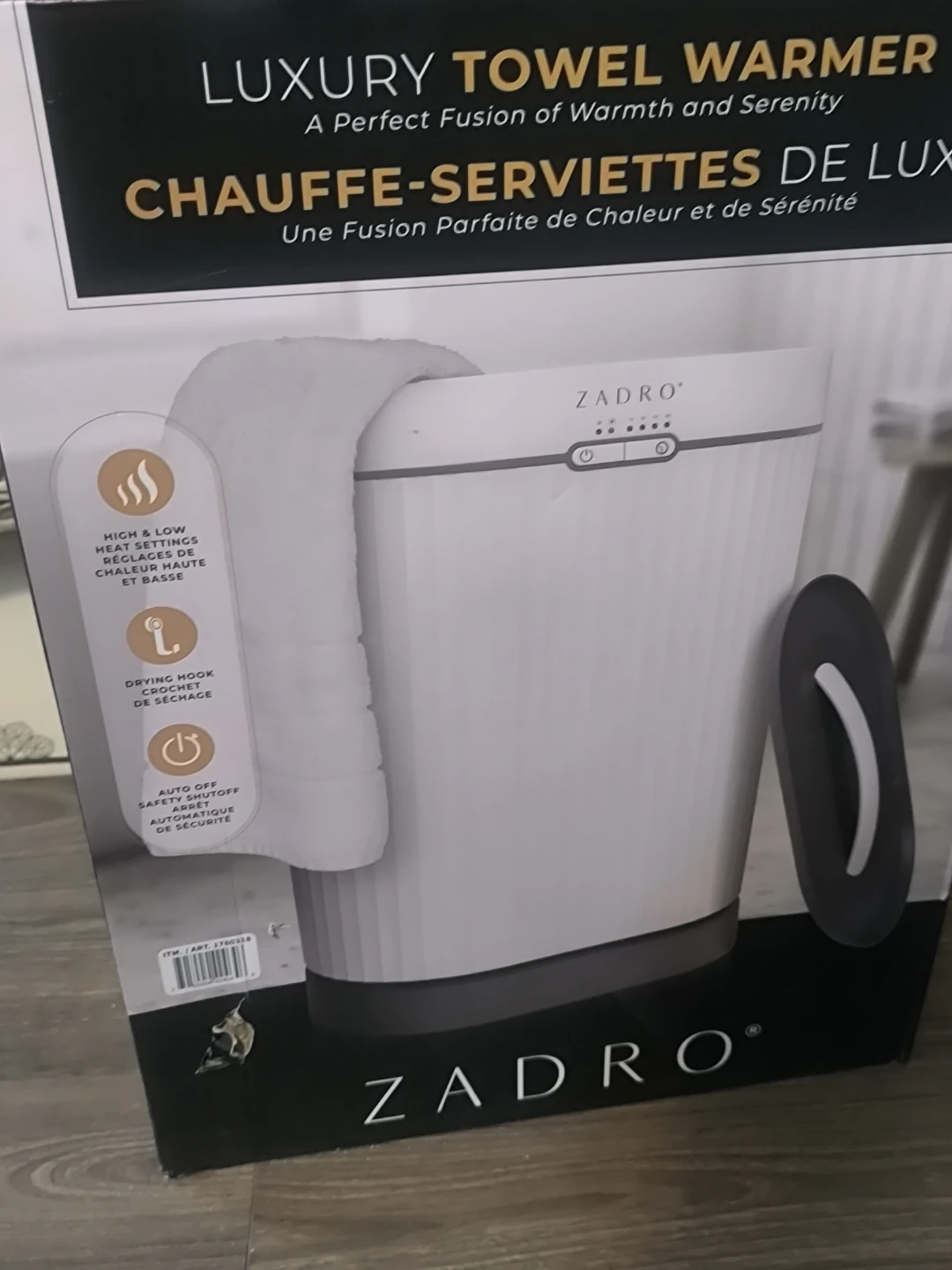 Zadro Luxury Towel Warmer selling drop off 50% - photo 2