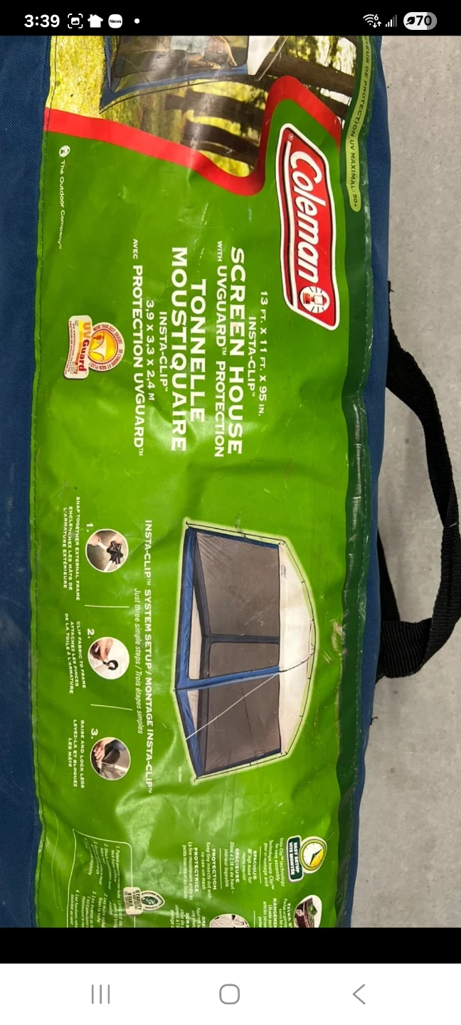 Coleman 13 ft x 11 ft Screen House
