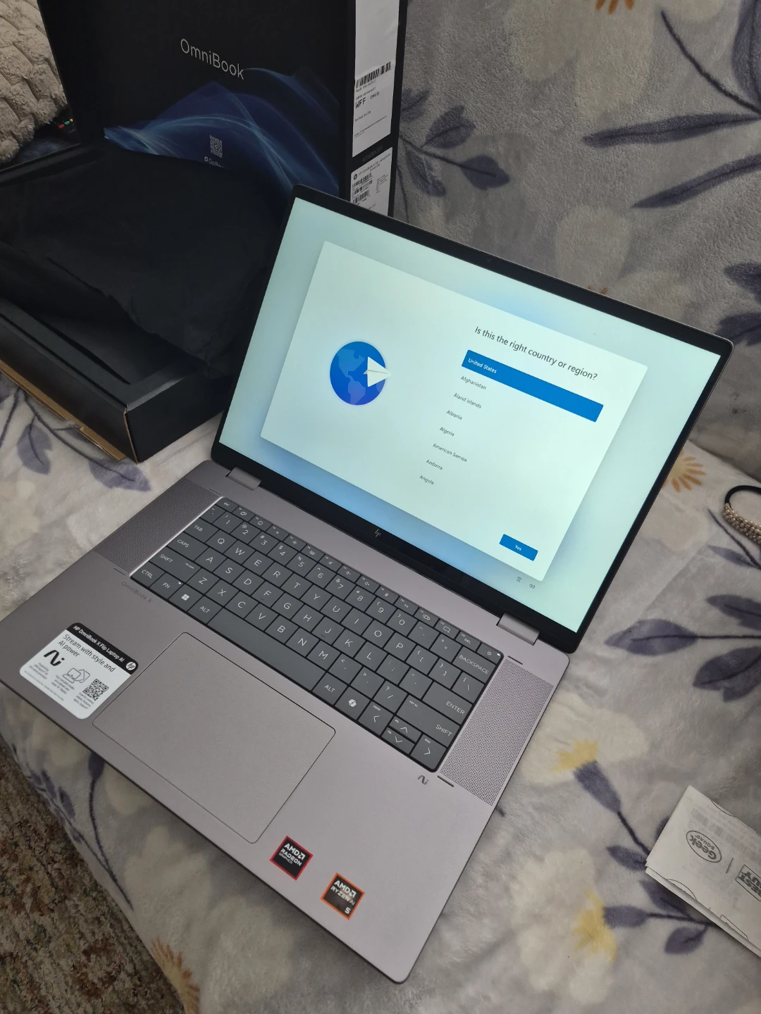 HP OmniBook X Flip Laptop..2 times used