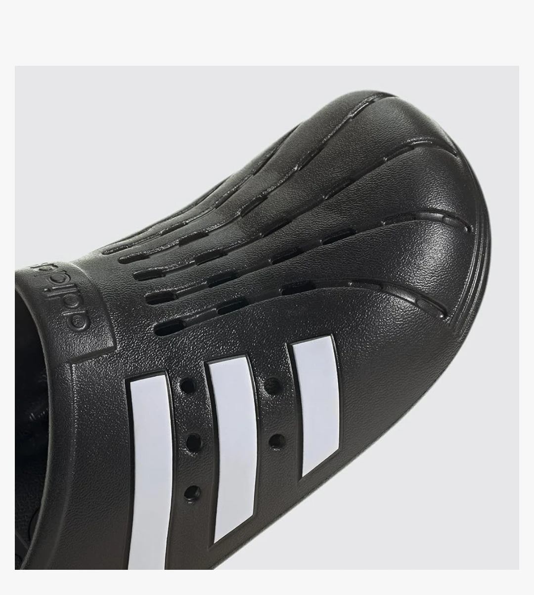 Adidas Original Adilette Clogs Black women size 9 - photo 3