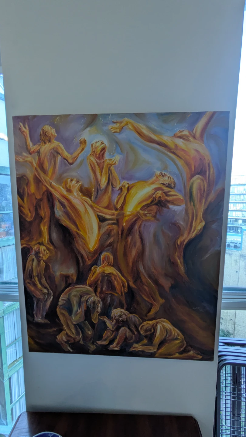Original Painting - Abstract Figures
