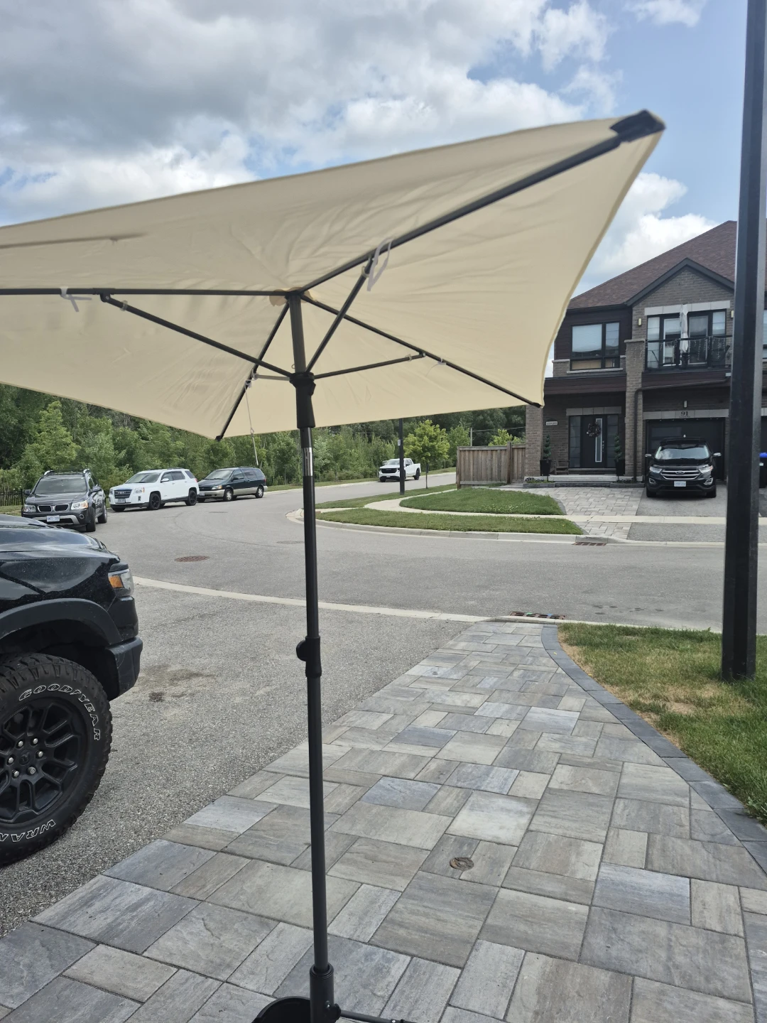 Patio Umbrella with Base - photo 2