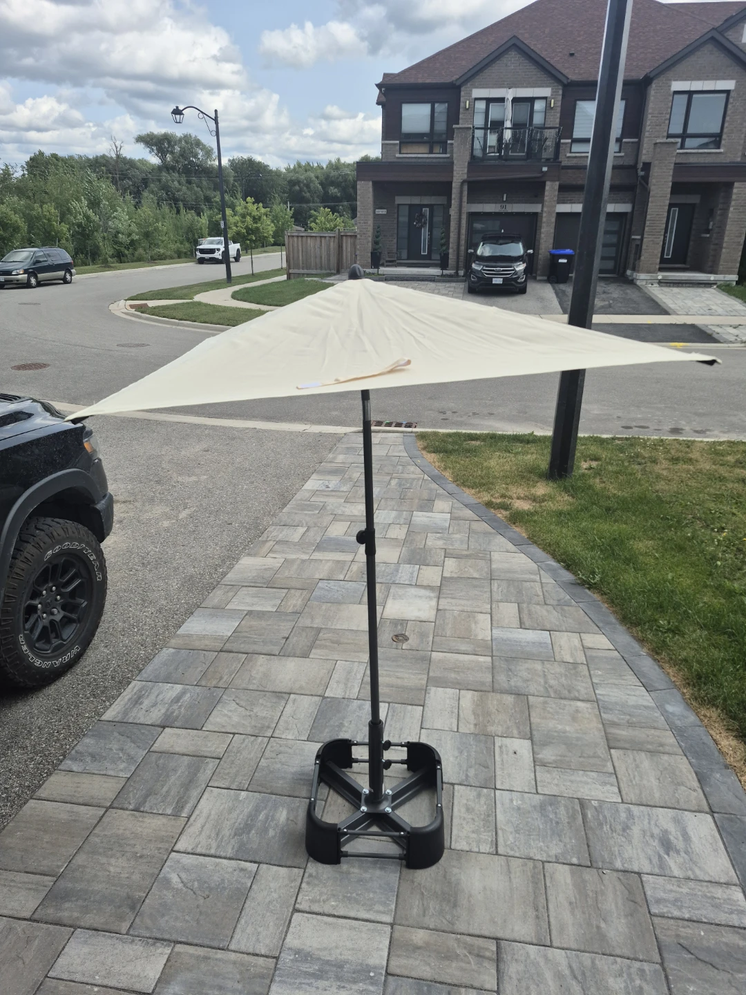 Patio Umbrella with Base - photo 3