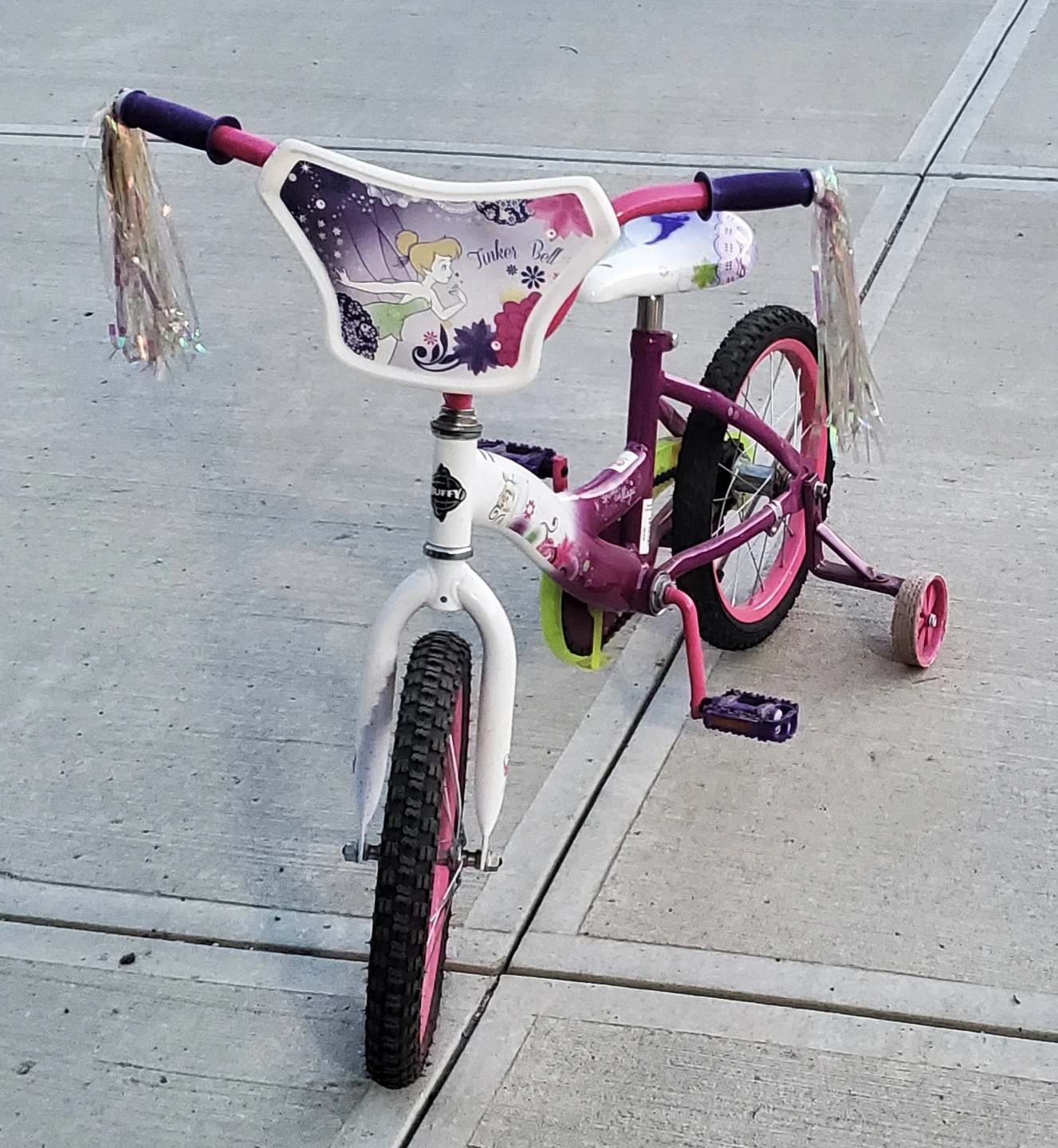Pink Tinkerbell Kids' Bike