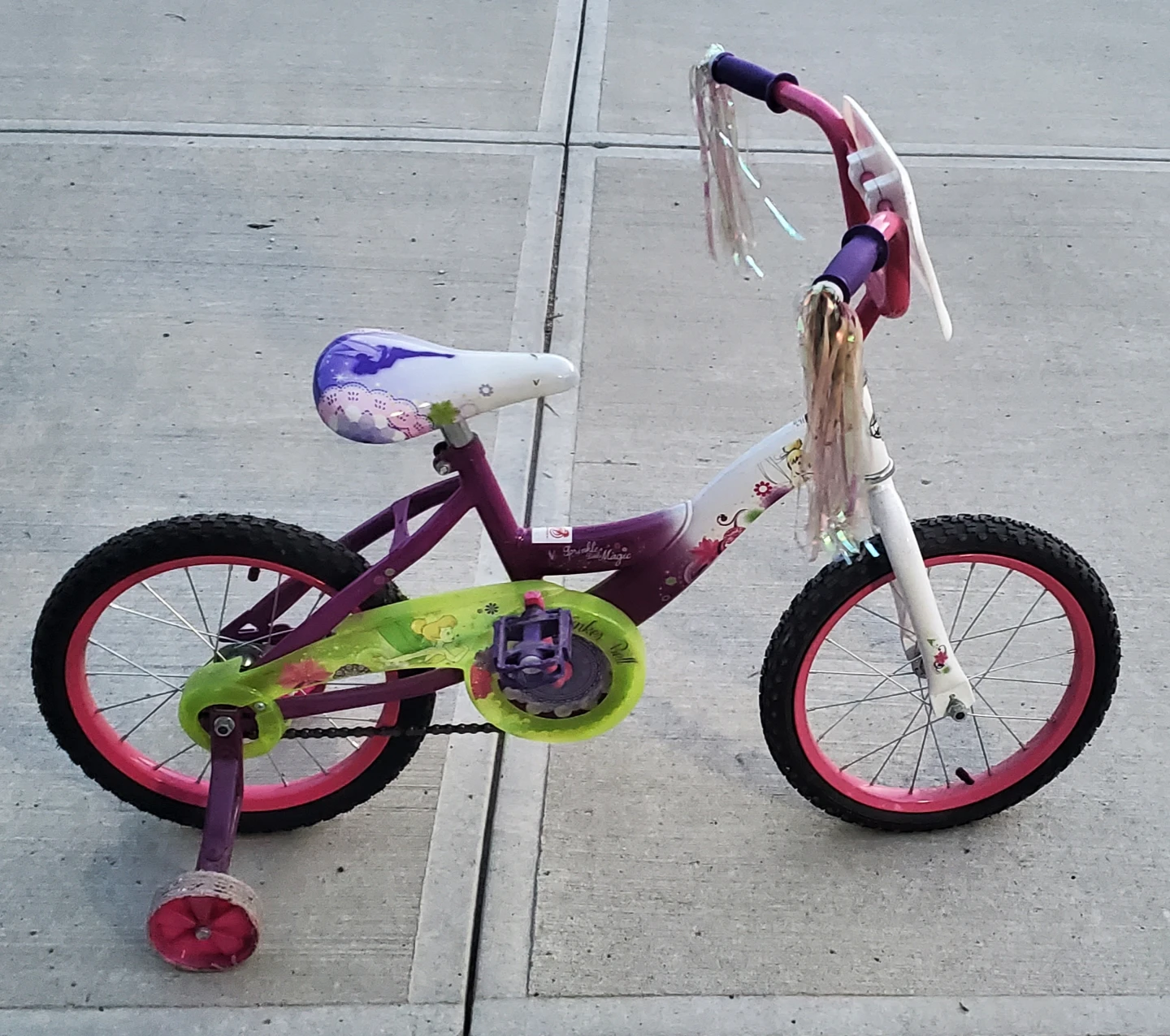 Pink Tinkerbell Kids' Bike - photo 2