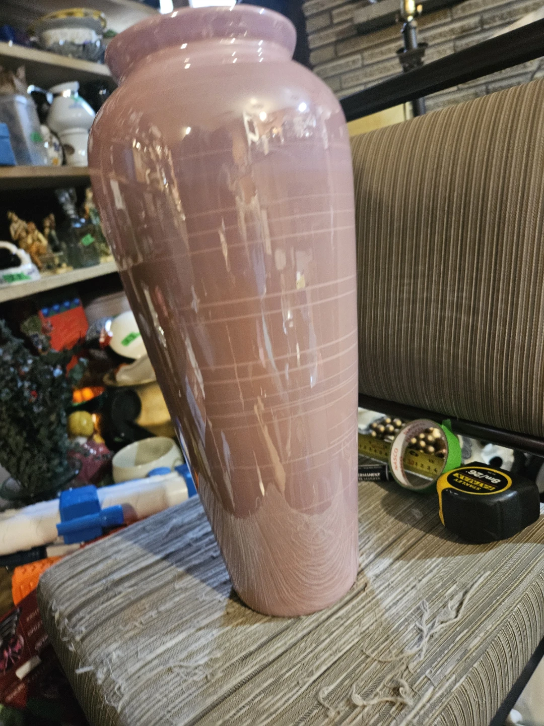 Parox Pink Ceramic Vase Made in Canada - photo 4