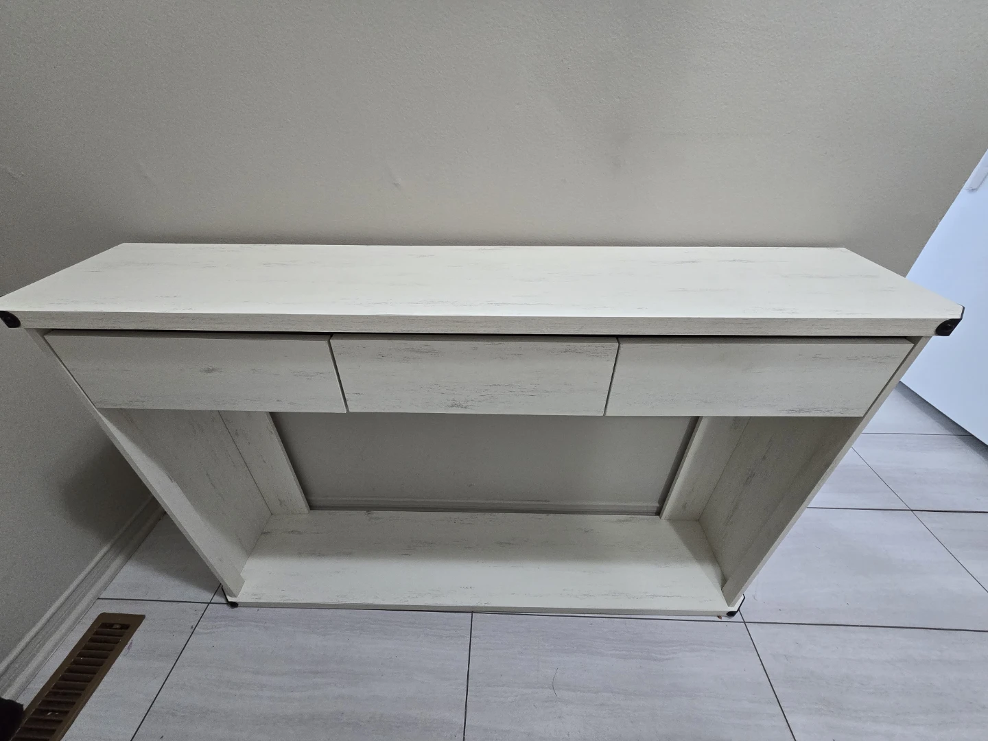 Rustic Entryway Console Table