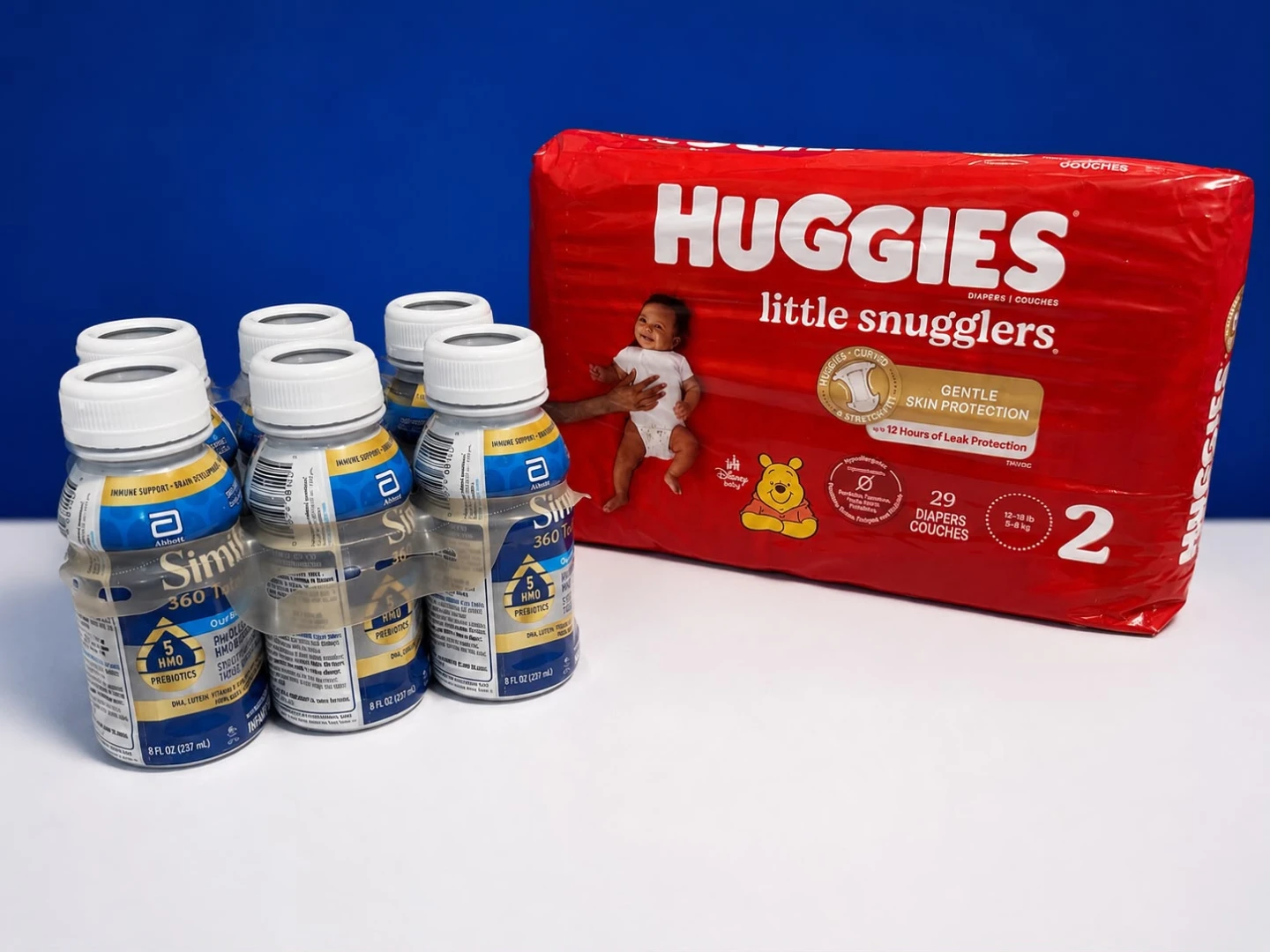 Similac and diapers new
